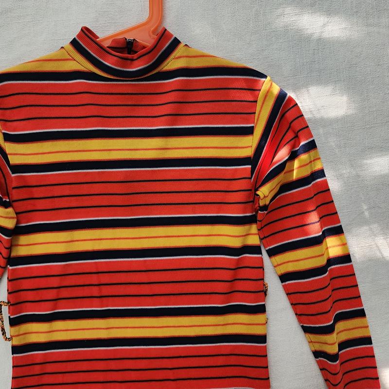 Vintage 60s70s Striped Dress kids