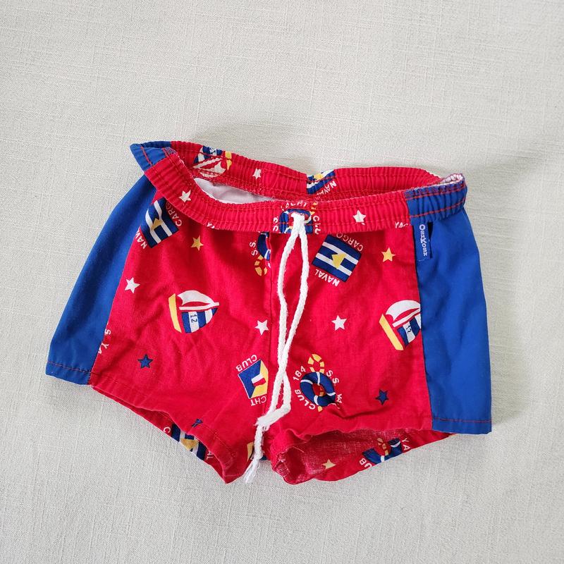 Vintage Oshkosh Yacht Club Swim Shorts kids
