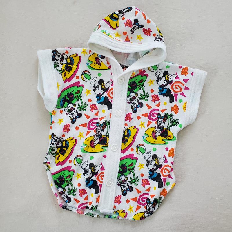 Vintage Deadstock Minnie Mouse Beachy Swimsuit Cover 4t