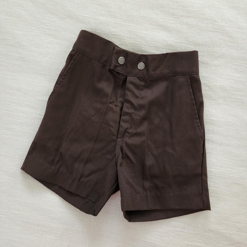 Vintage 70s Brown High Waisted Shorts 4t5t